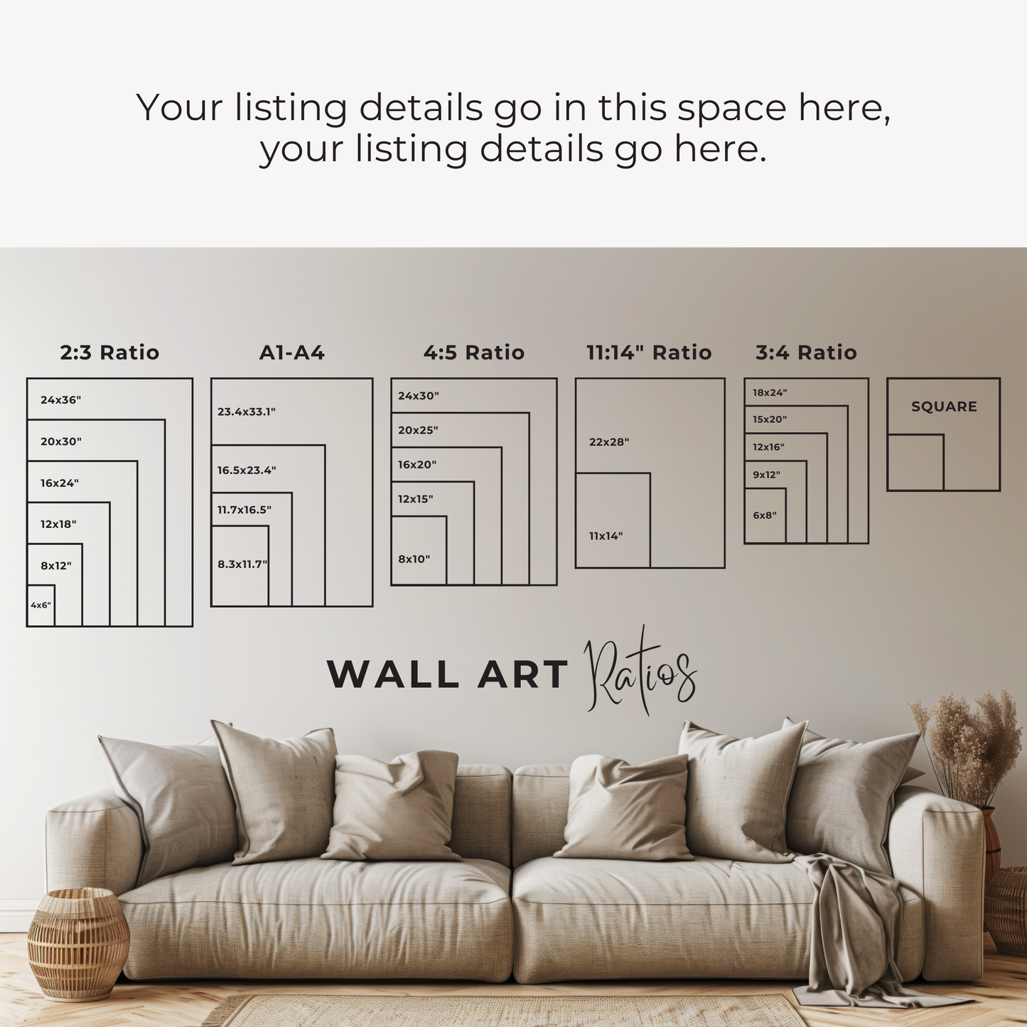 Two Cozy Cats in a Rustic Autumn Cabin with Warm Tea and Peaceful Vibes Poster