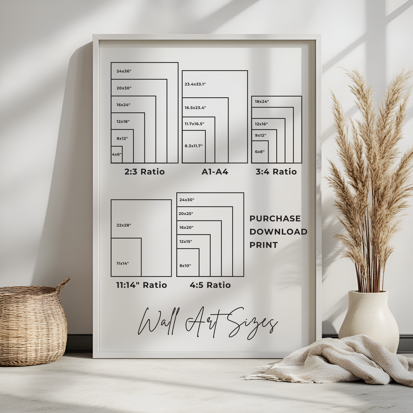 Black Cat Peeking at Italian Food Table Cute Funny Illustration Art Print Poster